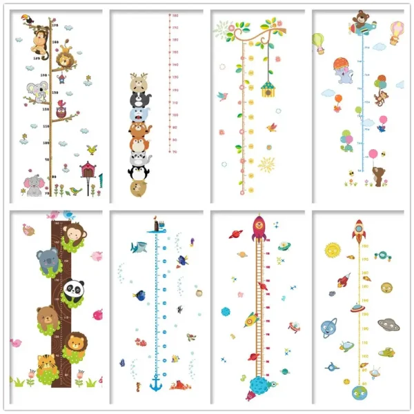 Cartoon Height Measure Wall Sticker