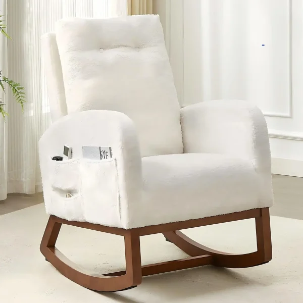 Rocking Chair Nursery, Teddy Fabric