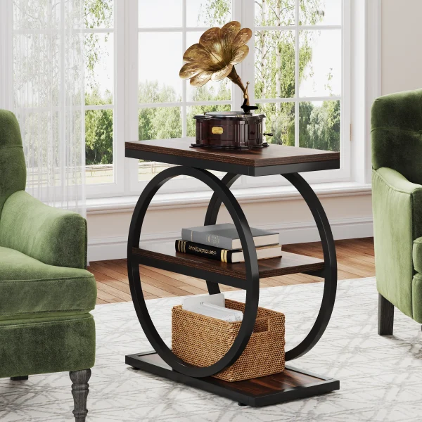 Tribe signs Wooden End Table